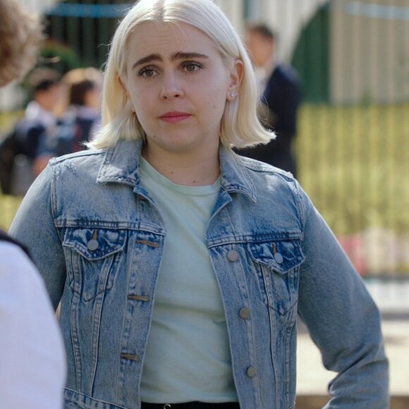 All Saints Denim Jacket Size Extra Small (Worn on the set of Good Girls) - Picture 4 of 5